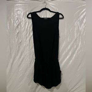 Wilfred Free Black Drawstring Short Jumpsuit Size XS